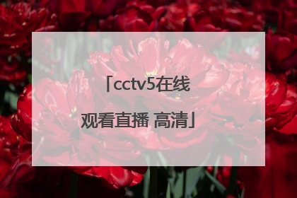 「cctv5在线观看直播 高清」CCTV5直播在线观看高清